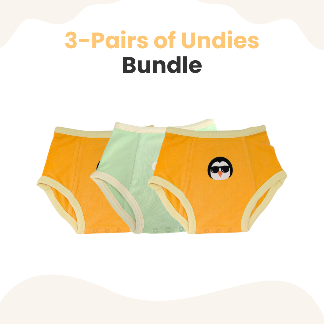 3 Pairs of Smart Potty Training & Incontinence Underwear