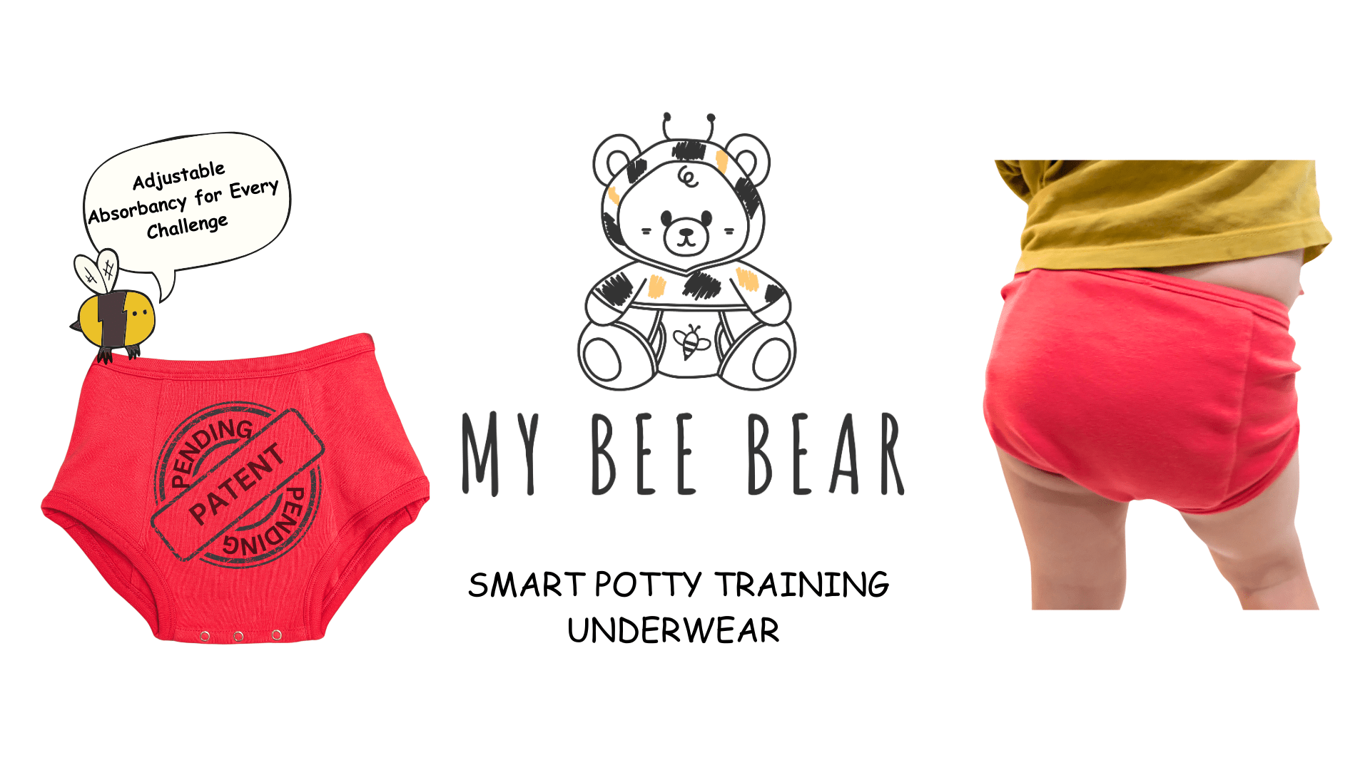 Introducing MyBeeBear: The Potty Training Underwear That Grows with Your Child – Now on Kickstarter! - MyBeeBear