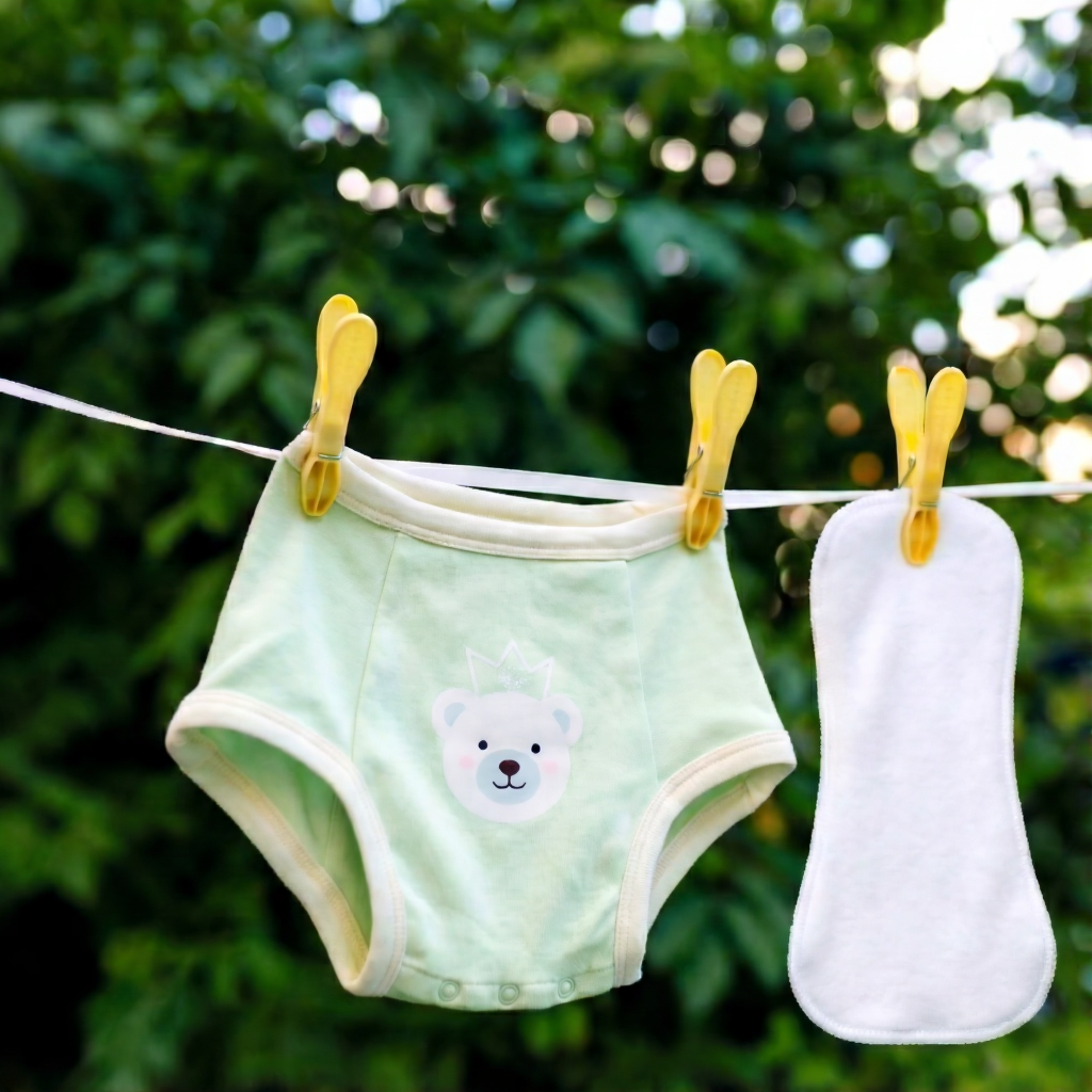 Organic potty training and bedwetting underwear 3 in 1 (ARCHIVES)