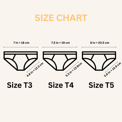 1 Pair of Smart Potty Training & Bedwetting Underwear