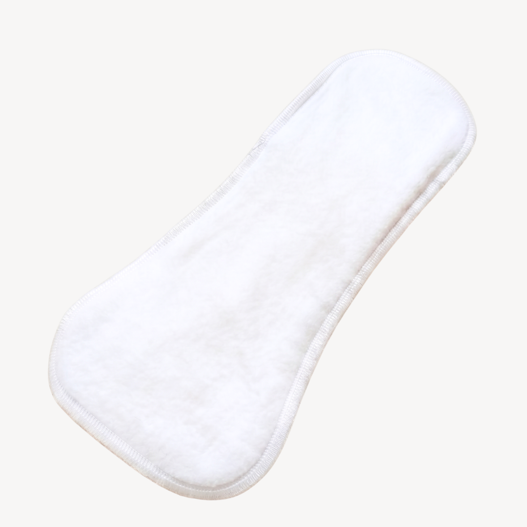White booster pad made of cotton 