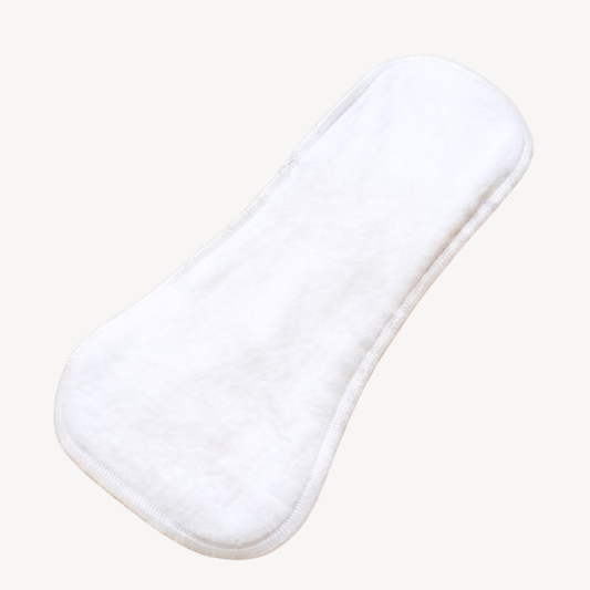 White booster pad made of cotton 